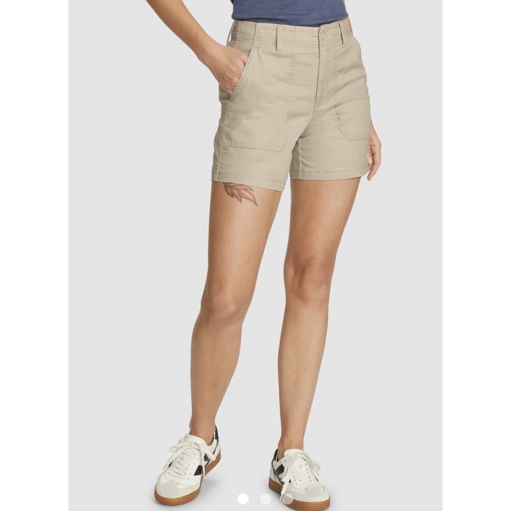 Eddie Bauer Utility Canvas Short